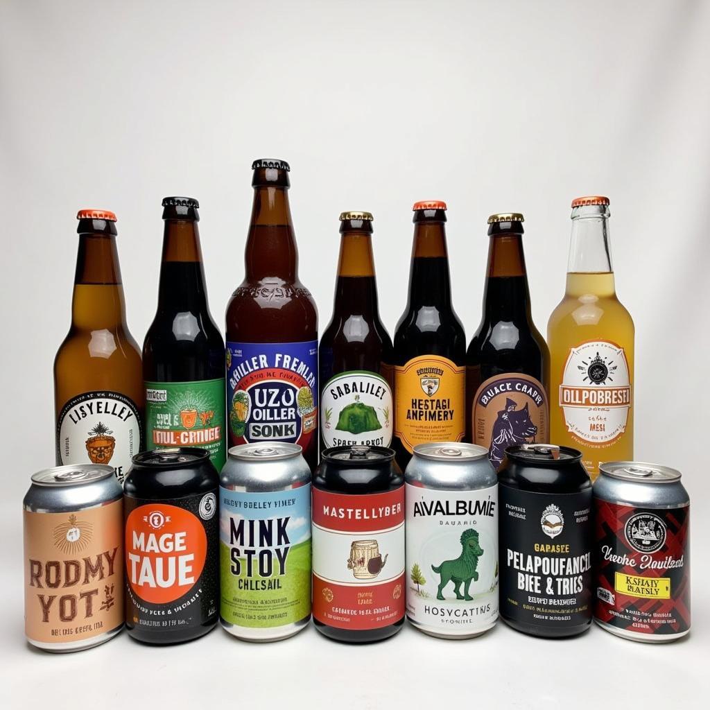 Variety of Alcohol Free Craft Beers