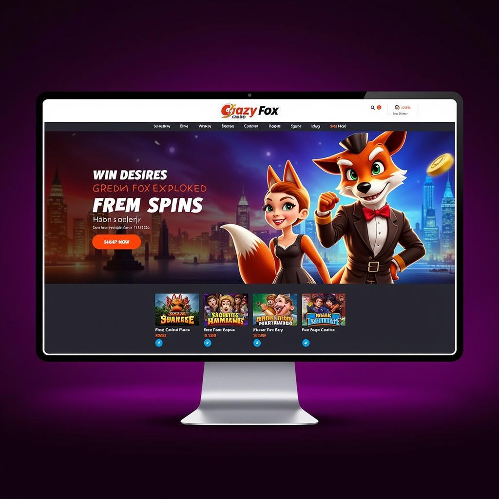 Crazy Fox Free Spins Banner