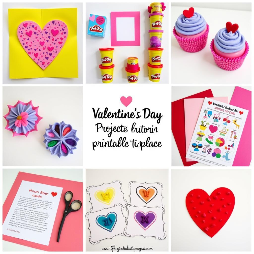 Creative Play-Doh Valentine Projects