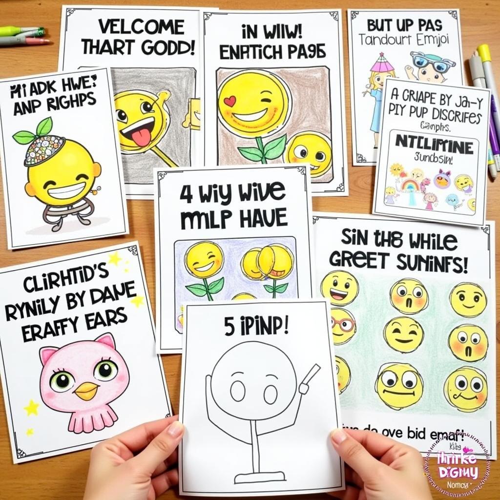 Creative Uses for Emoji Coloring Pages