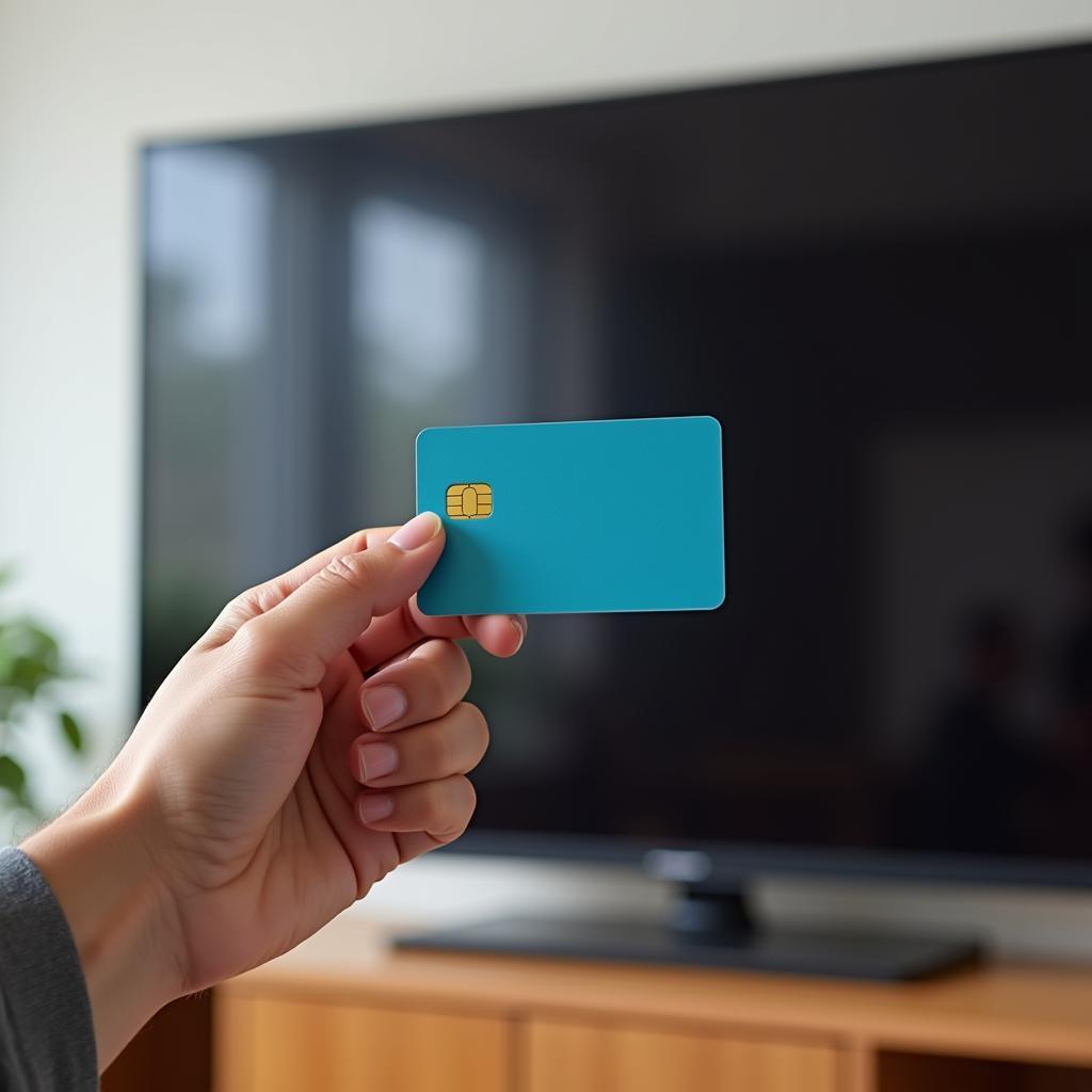 Redeeming Credit Card Rewards for TV