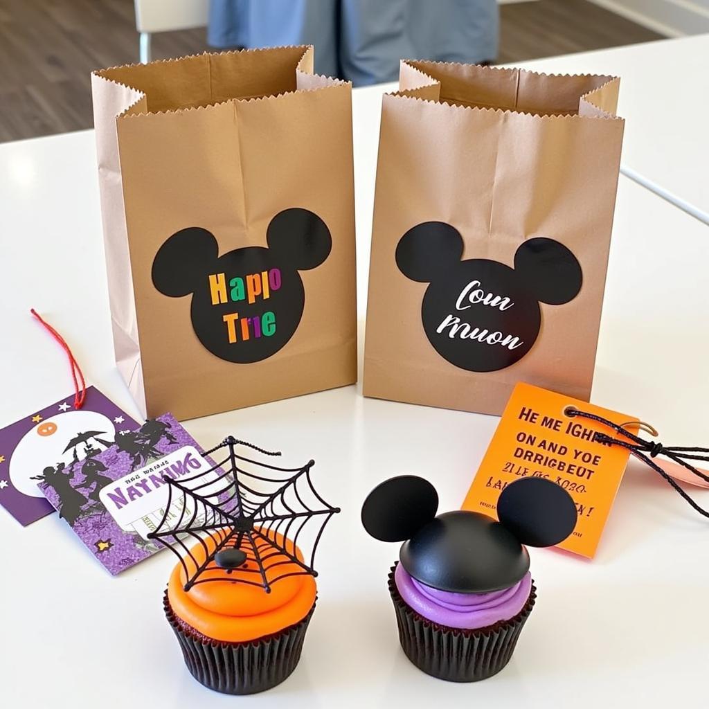 Cricut Disney Halloween Party Favors