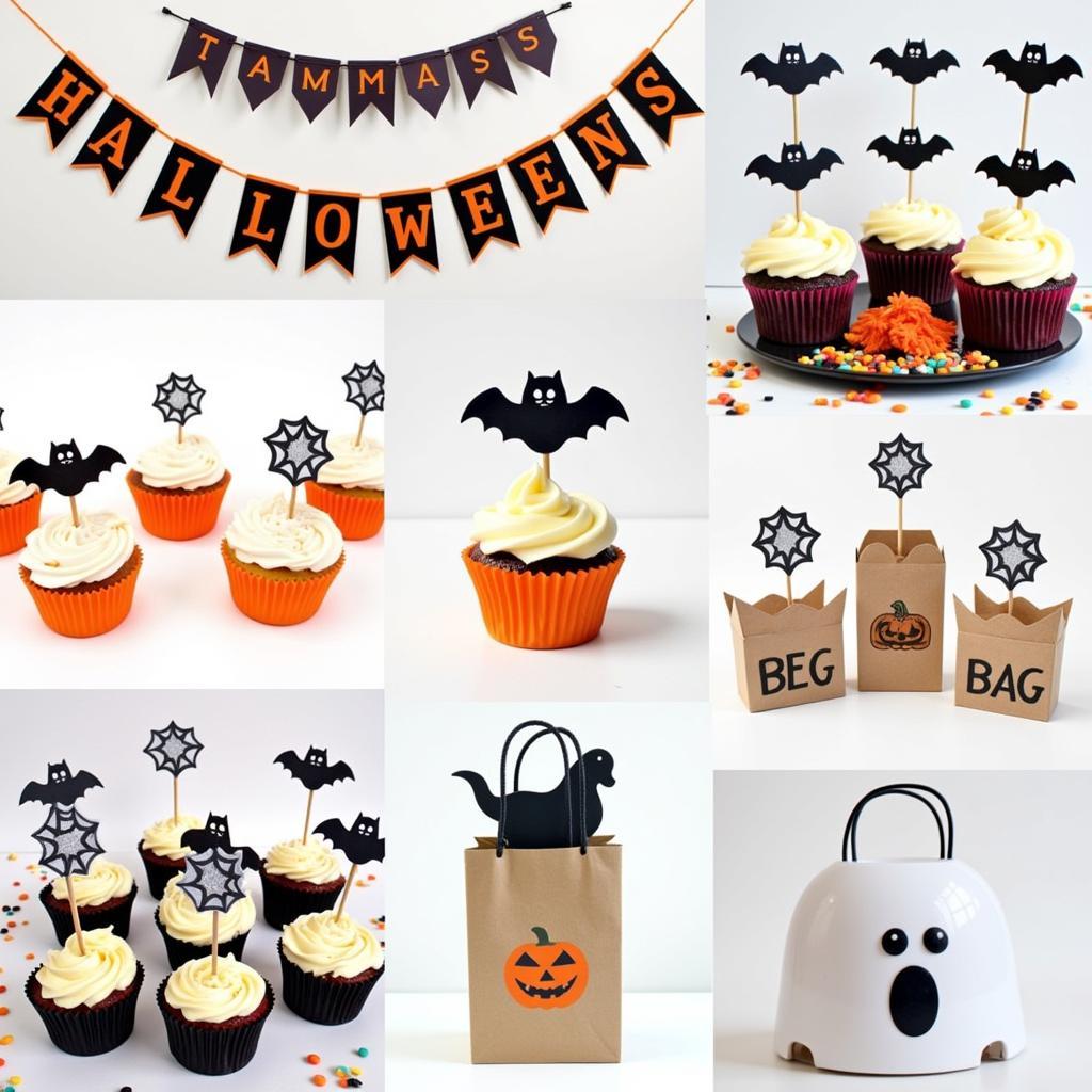 DIY Cricut Halloween Party Decorations