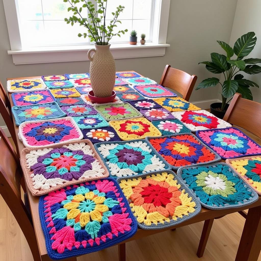 Crochet Afghan Pattern Free: Granny Square