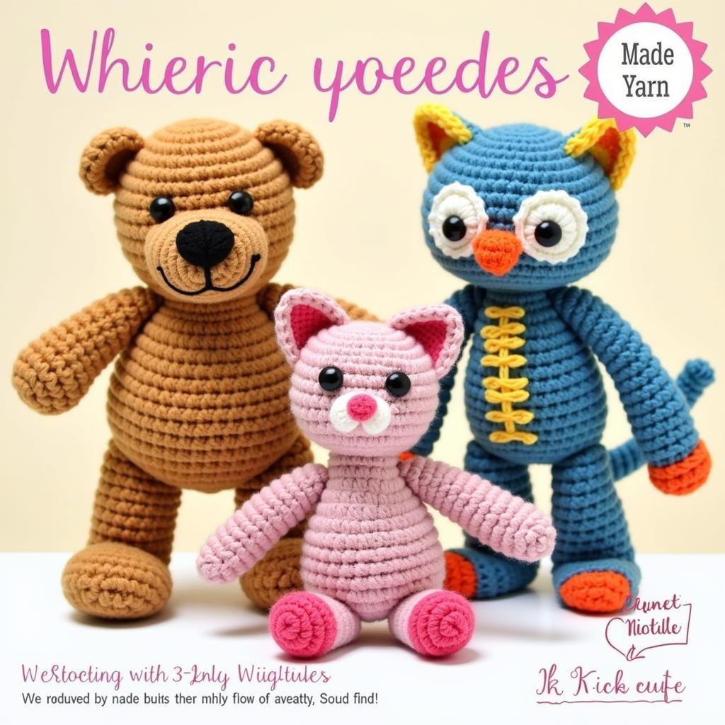 Free Crochet Amigurumi Patterns for 3 Ply Yarn