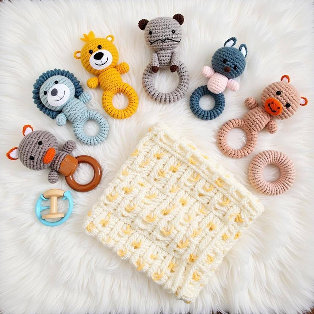 Handmade Crochet Accessories for Babies