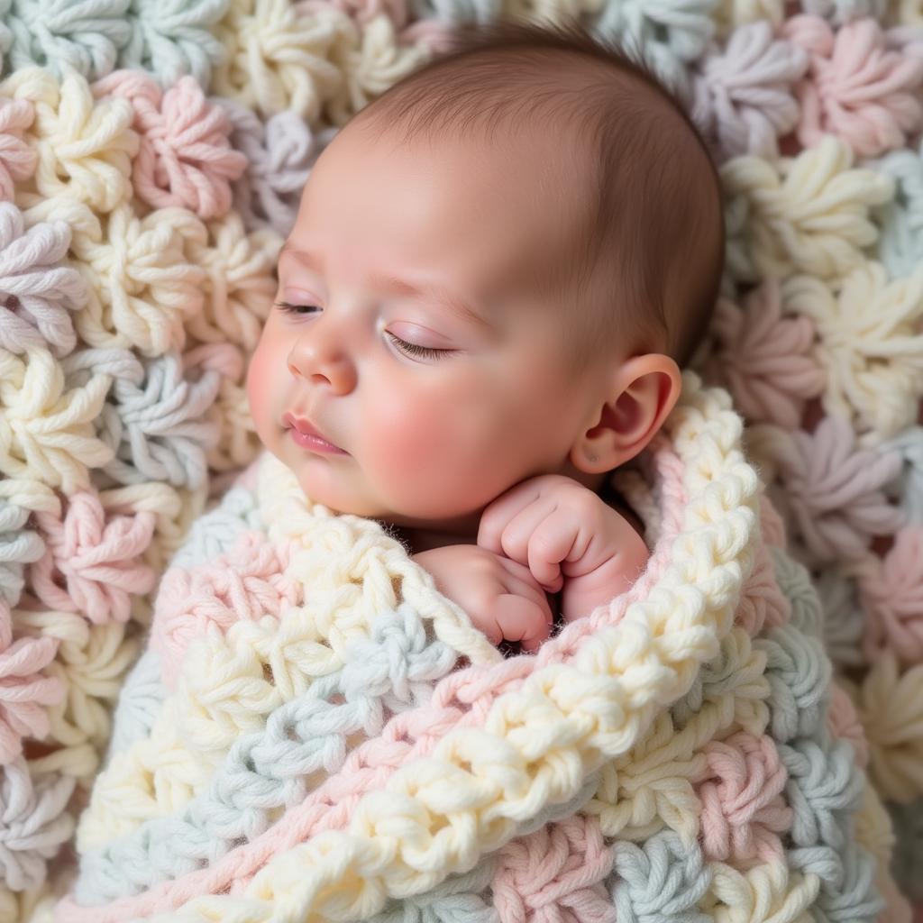 Free Crochet Baby Blanket Pattern