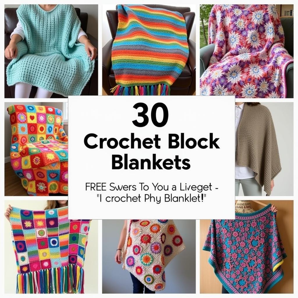 Crochet Block Blanket Unique Designs