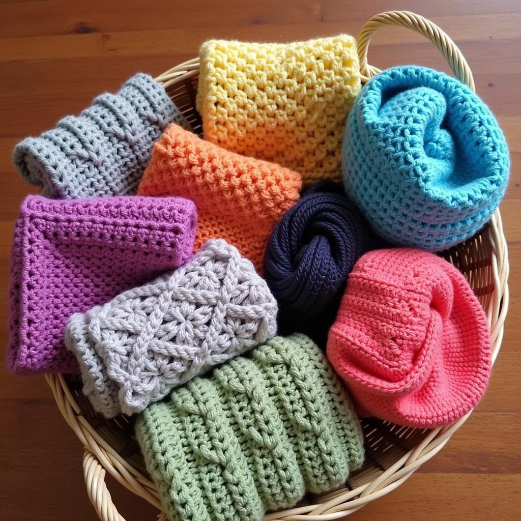 Crocheted Items for Charity