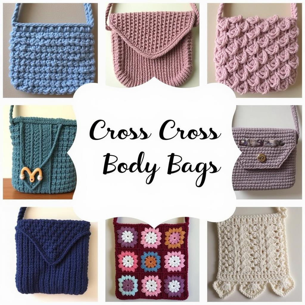 Crochet Cross-Body Bag Stitch Patterns