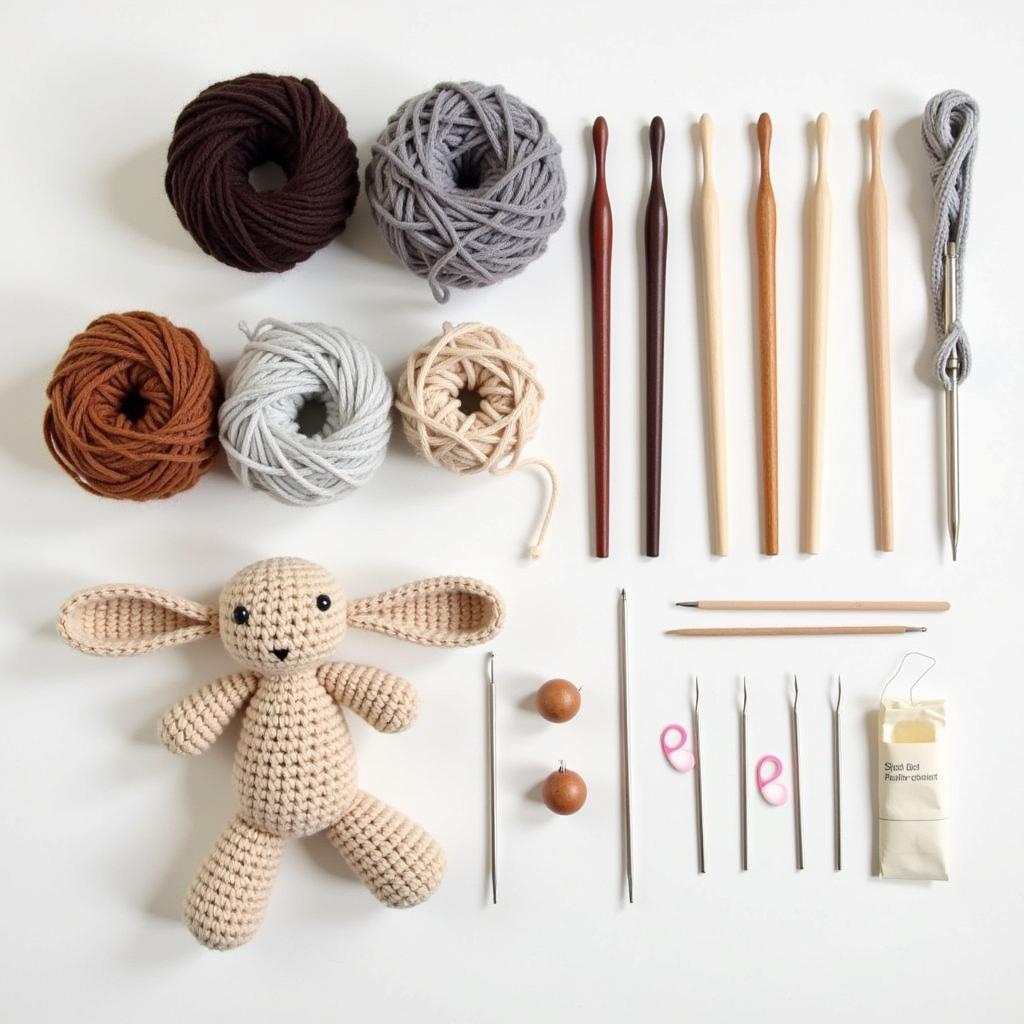  Crochet Dobby Supplies and Yarn