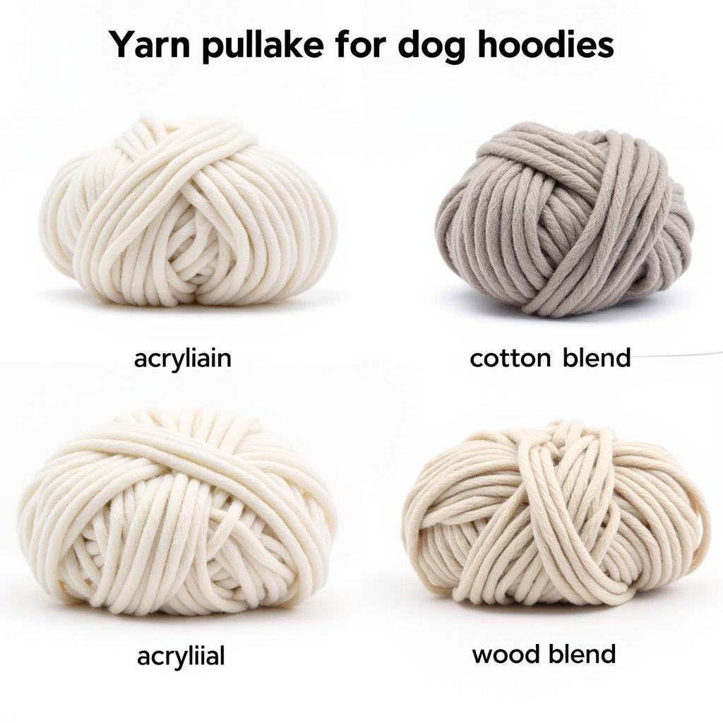 Choosing the Right Yarn For A Crochet Dog Hoodie