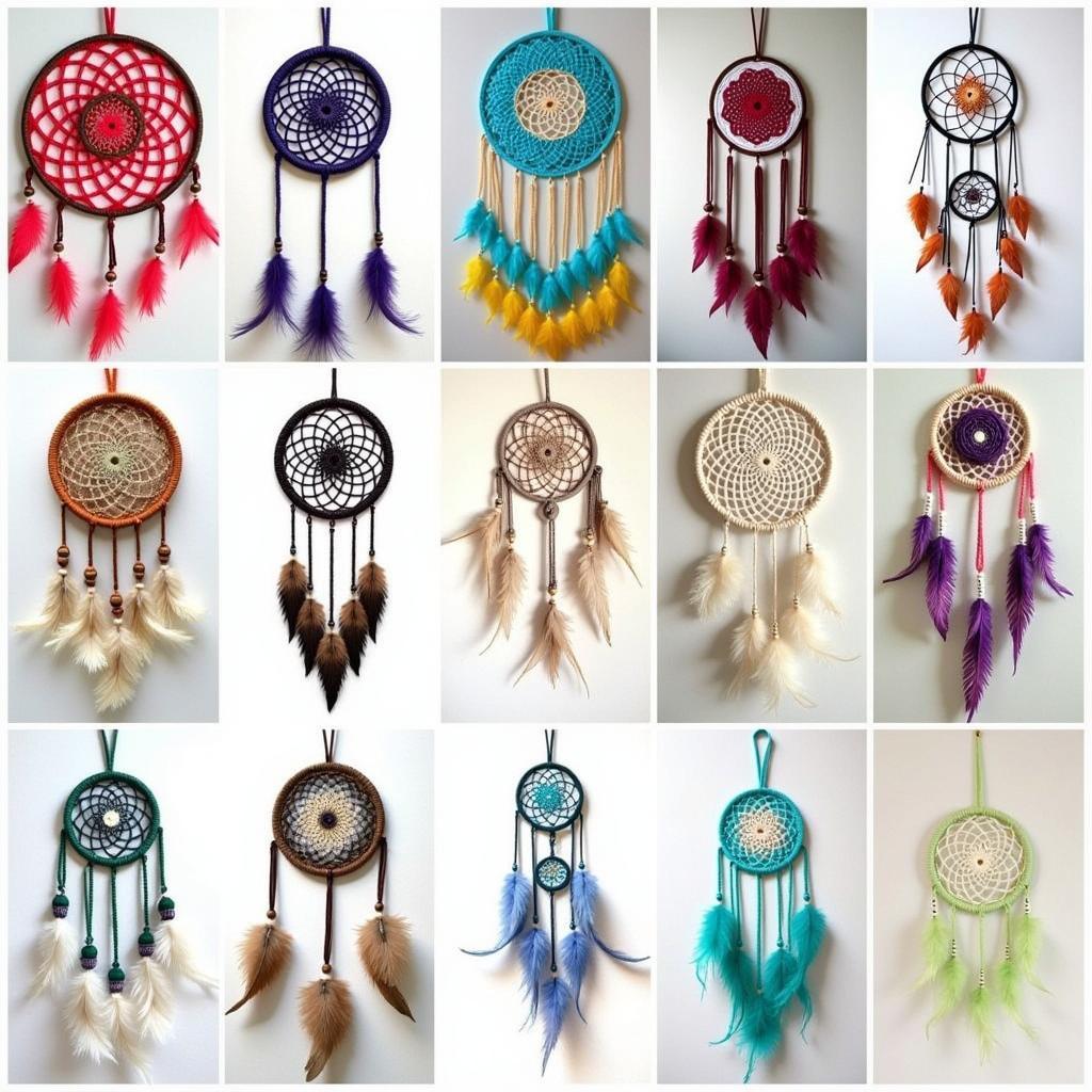 Exploring Dream Catcher Crochet Variations