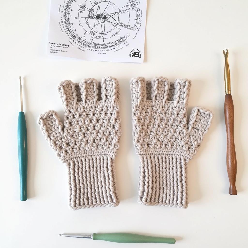 Crochet Gloves Pattern for Beginners