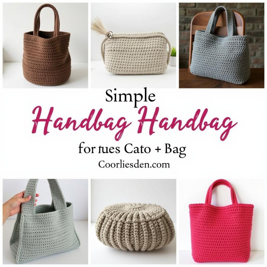 Free Crochet Handbag Patterns for Beginners