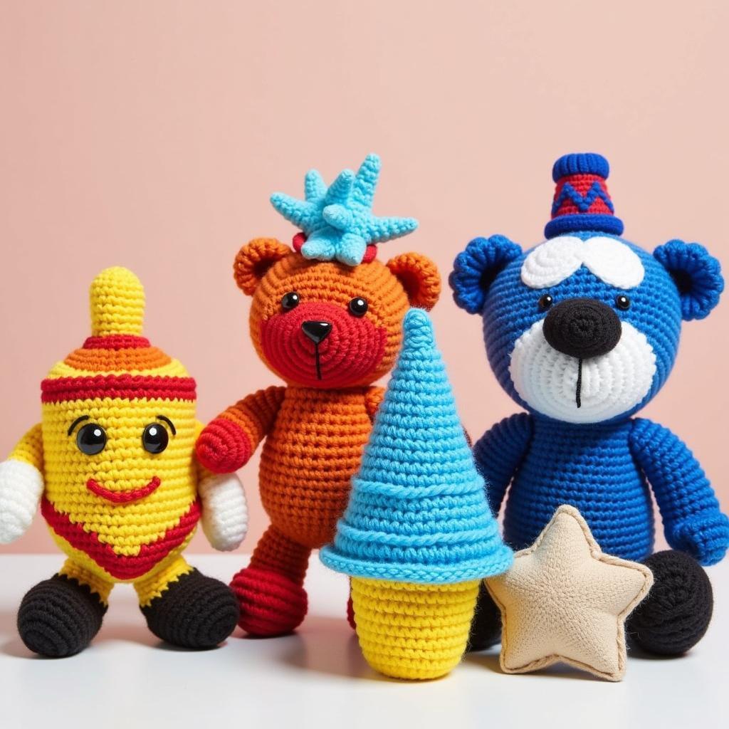 Crocheted Hanukkah Gifts for Children