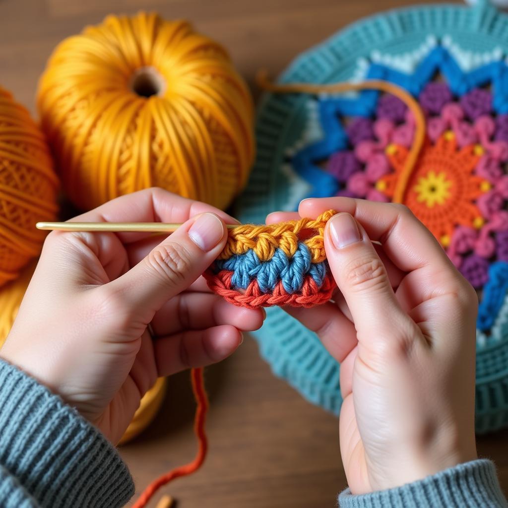 Beginner-Friendly Kippah Crochet Project