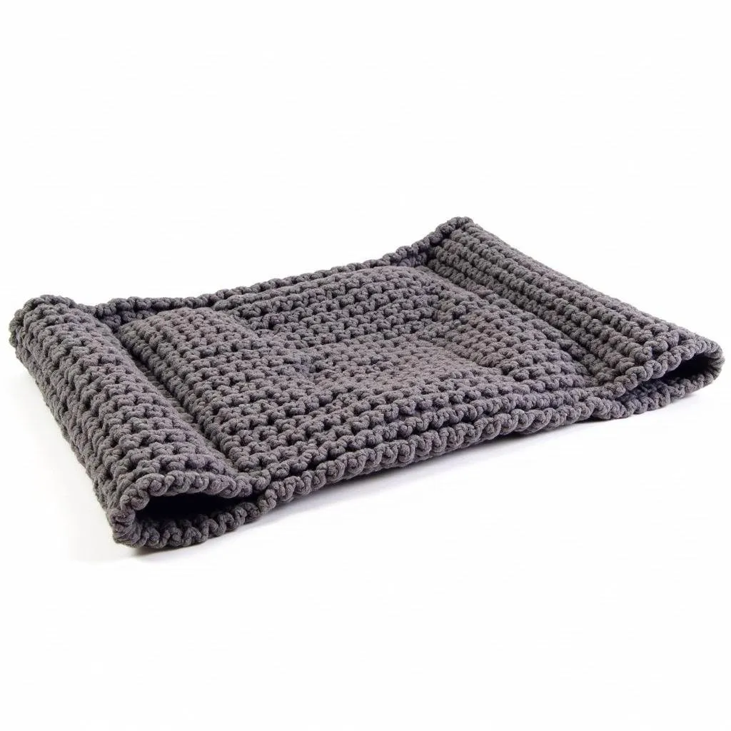 Crochet Pet Bed Pattern for Large Dogs