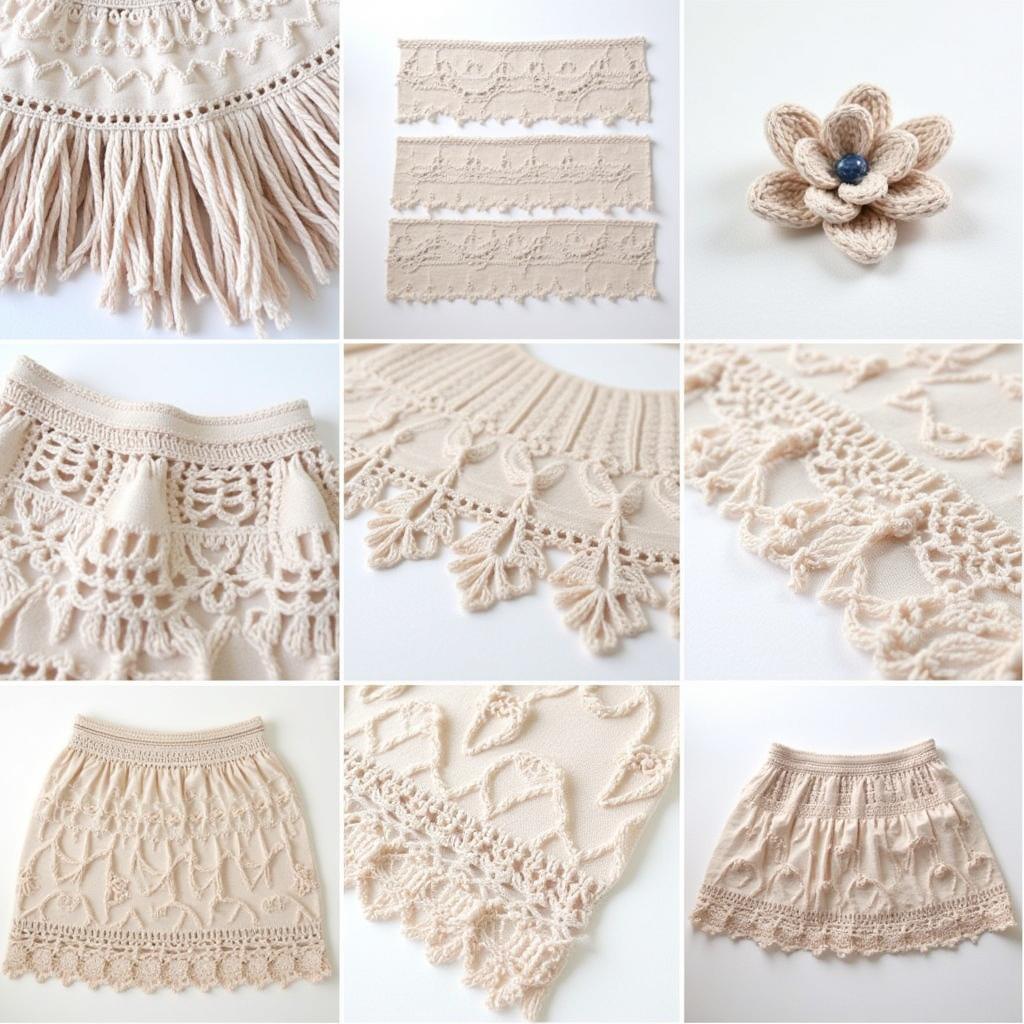 Crochet Skirt Embellishments