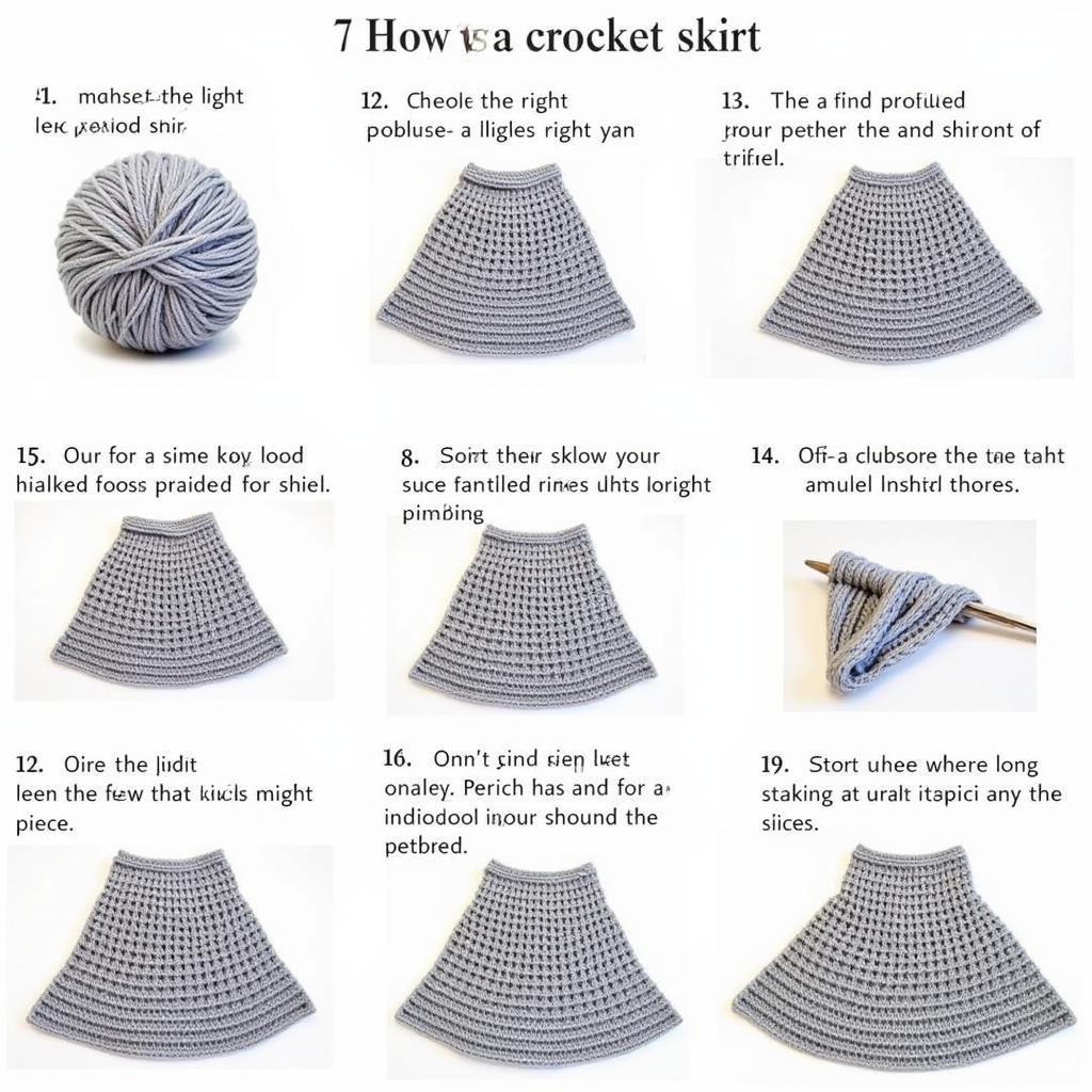 Crocheting a Skirt: A Step-by-Step Guide