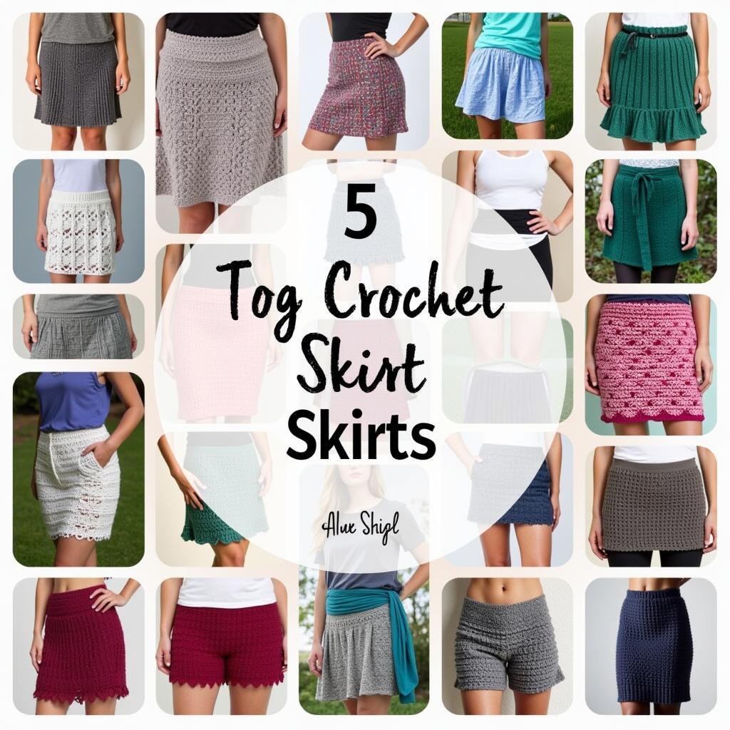 Crochet Skirt Patterns Offer Variety