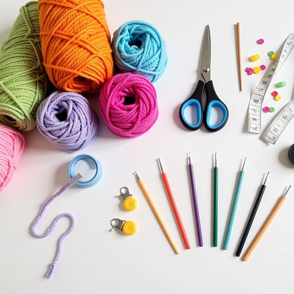 Essential Crochet Supplies for Doll Clothes