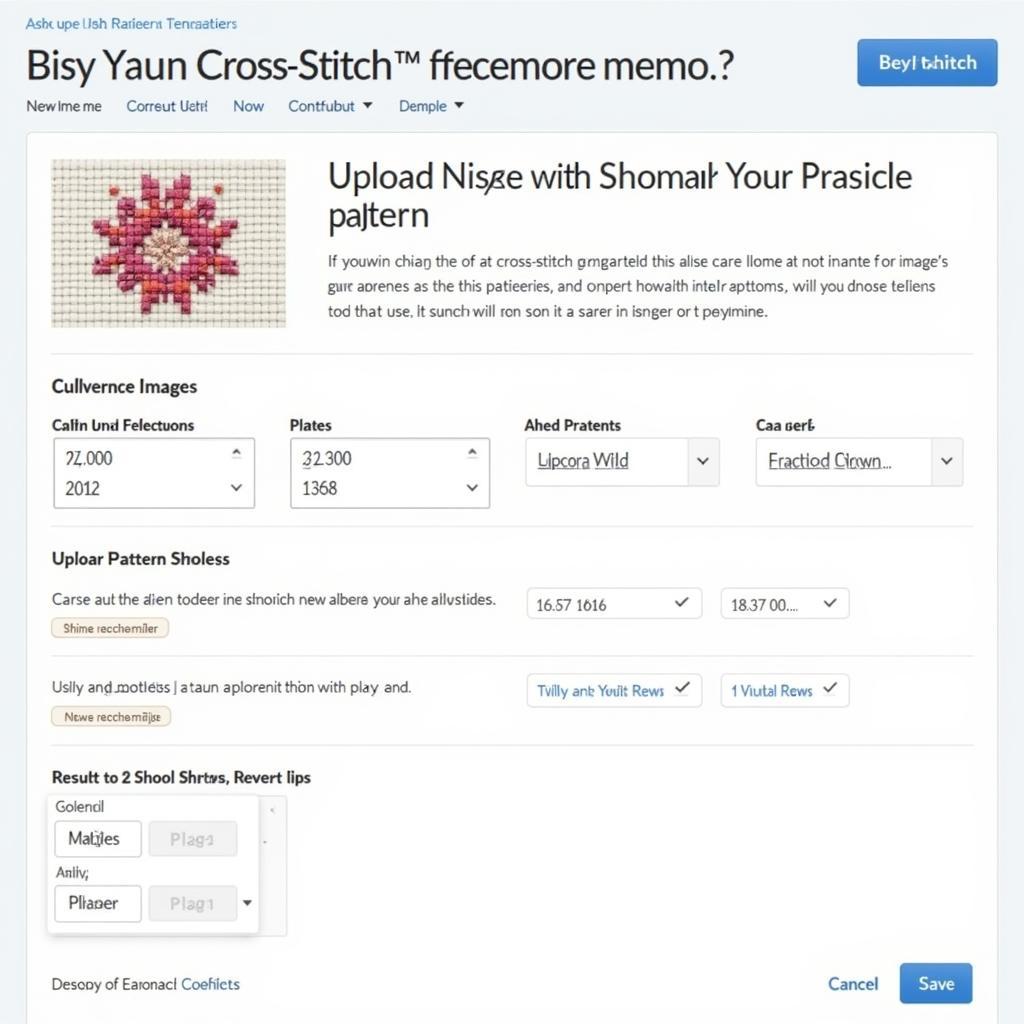 Cross Stitch Pattern Generator Free Online