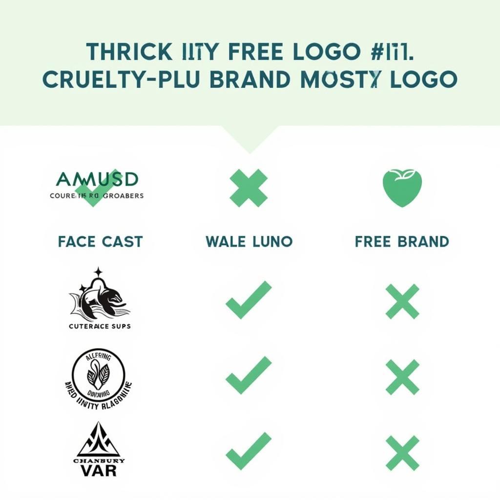 Comparing Cruelty-Free Logos