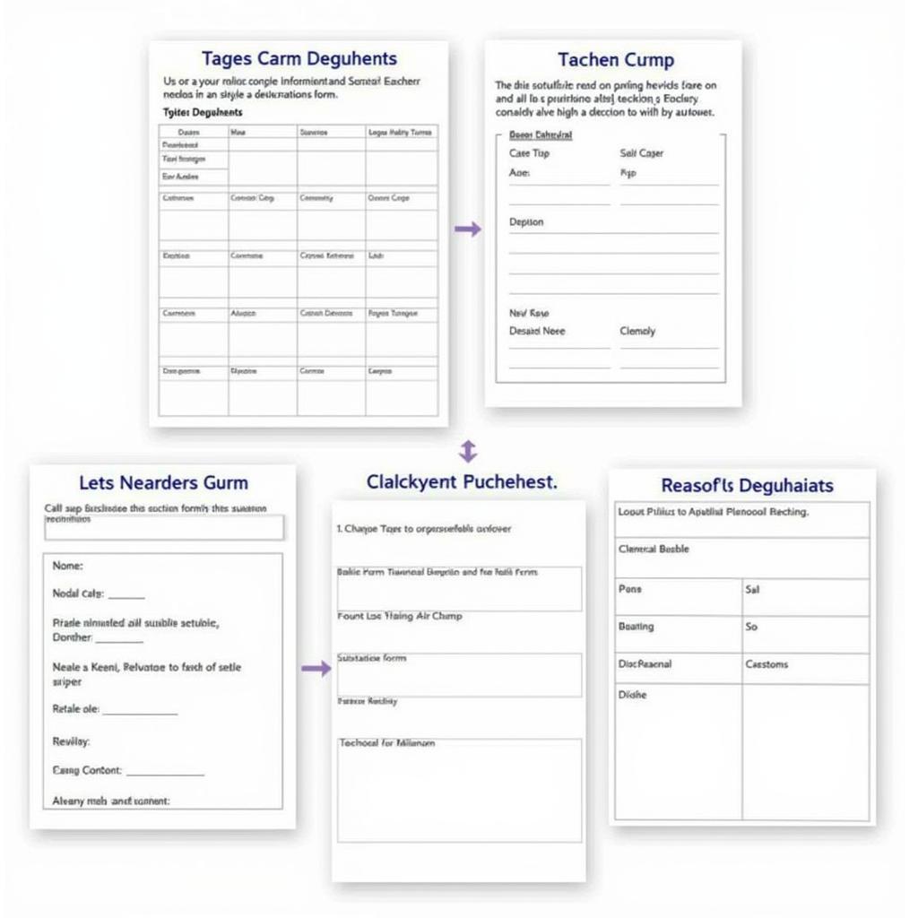 Customized Substitute Teacher Forms Examples