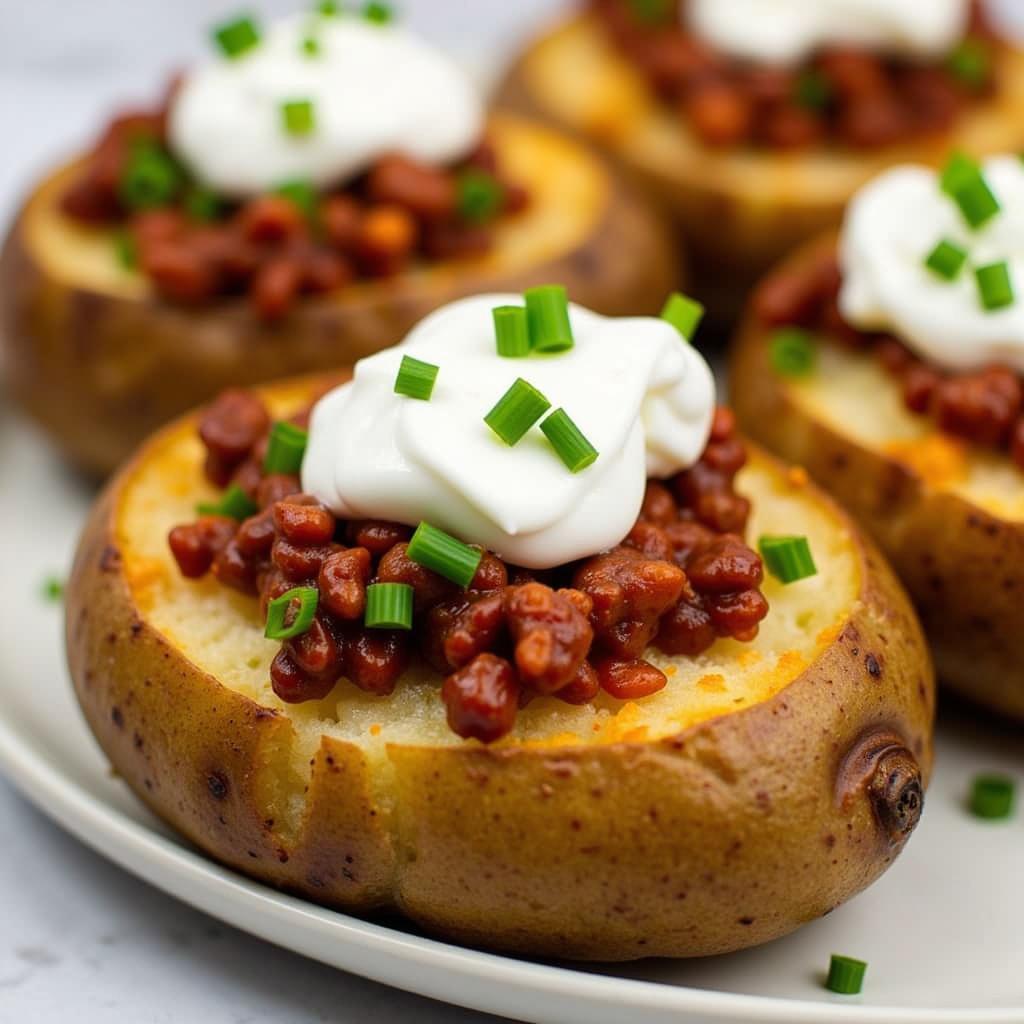 Dairy-Free Loaded Baked Potatoes