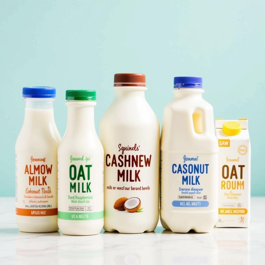 Dairy Free Milk Alternatives