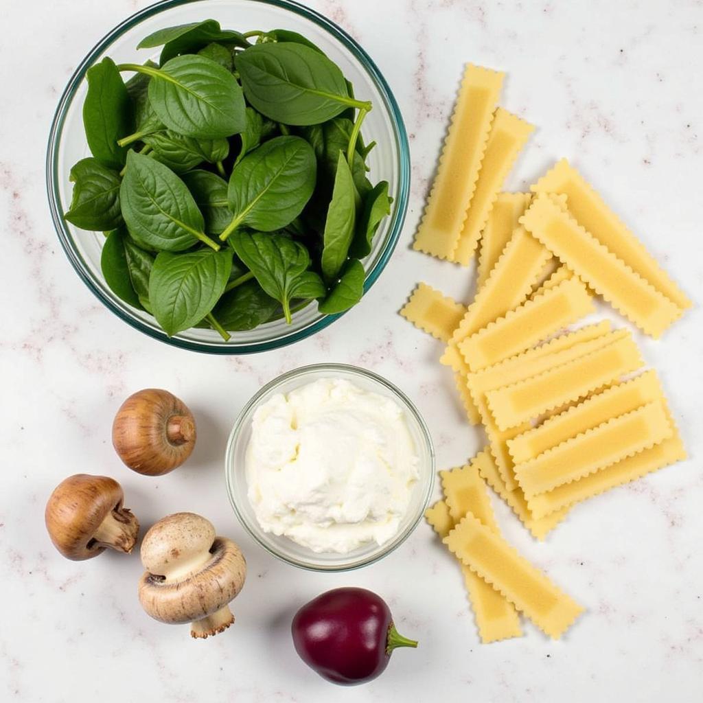 Dairy-Free Ravioli Ingredients