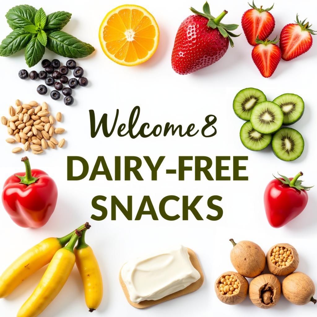 Assortment of Dairy-Free Snacks