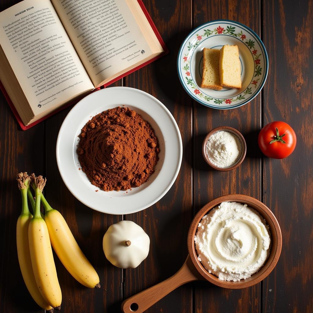 Dairy-Free Tiramisu Ingredients