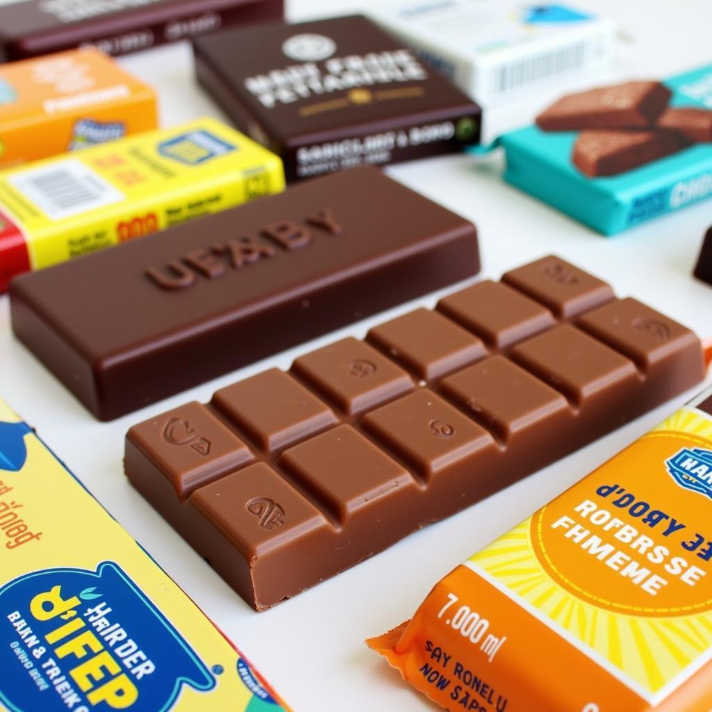 Assortment of Dairy and Soya Free Chocolate Bars