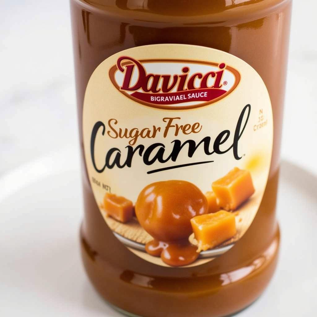 Davinci Sugar Free Caramel Sauce Bottle