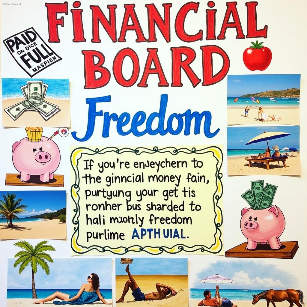 Debt Free Vision Board Inspiration