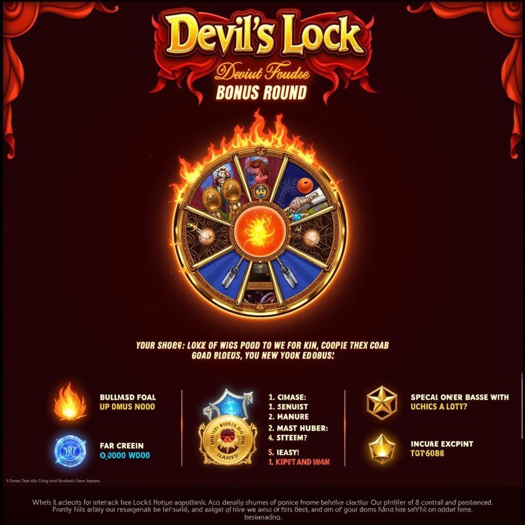  Devil's Lock bonus round activated 