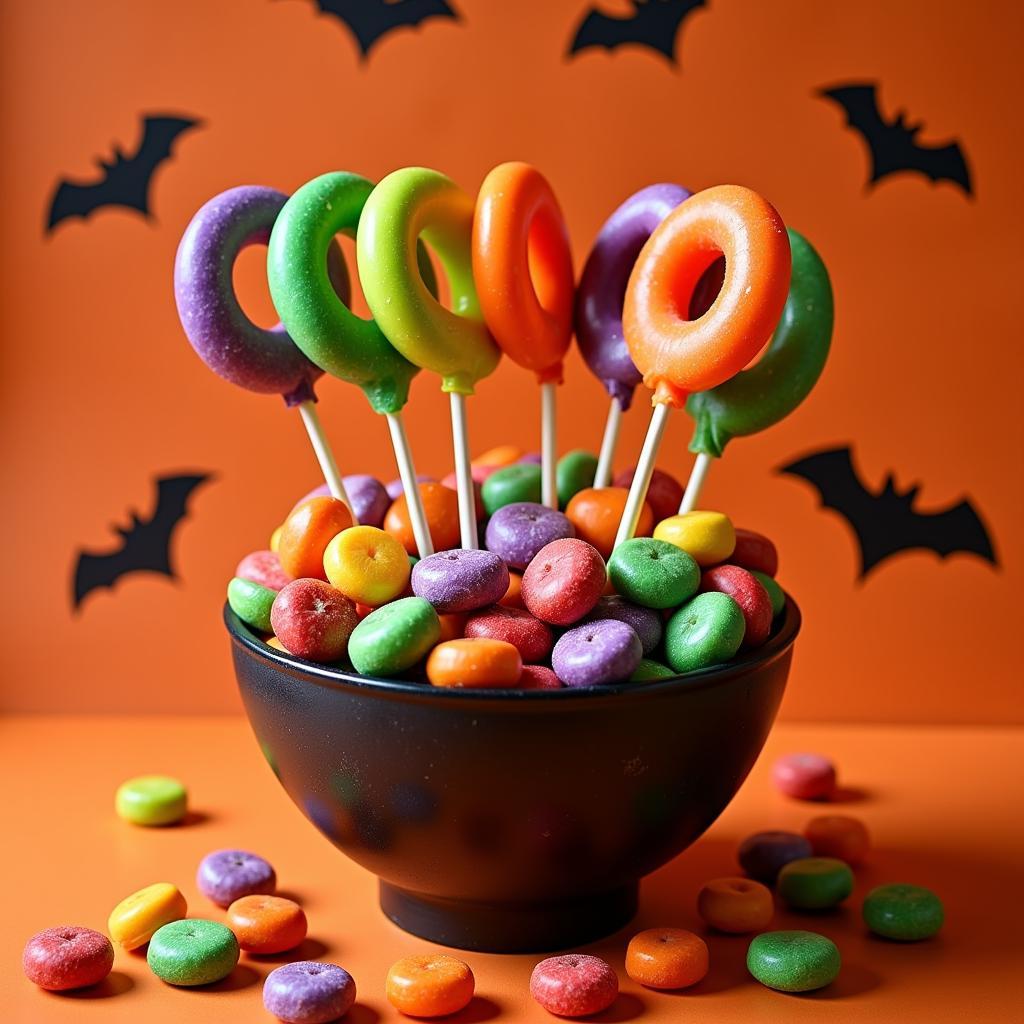 Diabetic-Friendly Halloween Candy with Sugar-Free Ring Pops