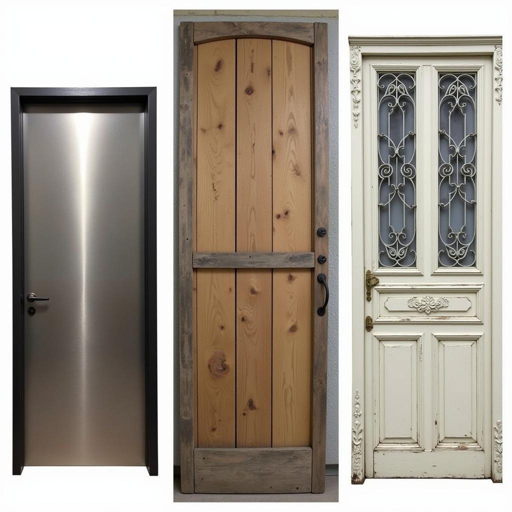 Various Styles of Free Standing Doors