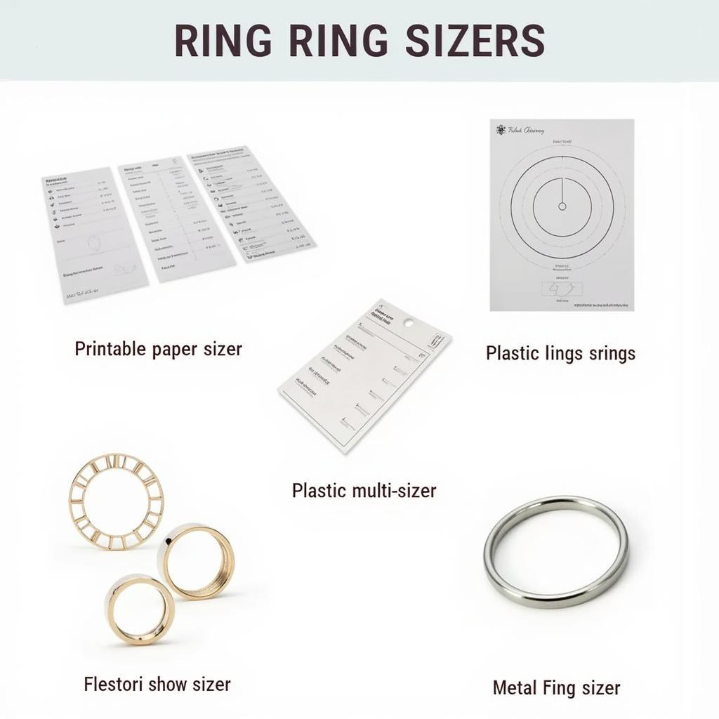 Different Ring Sizer Types