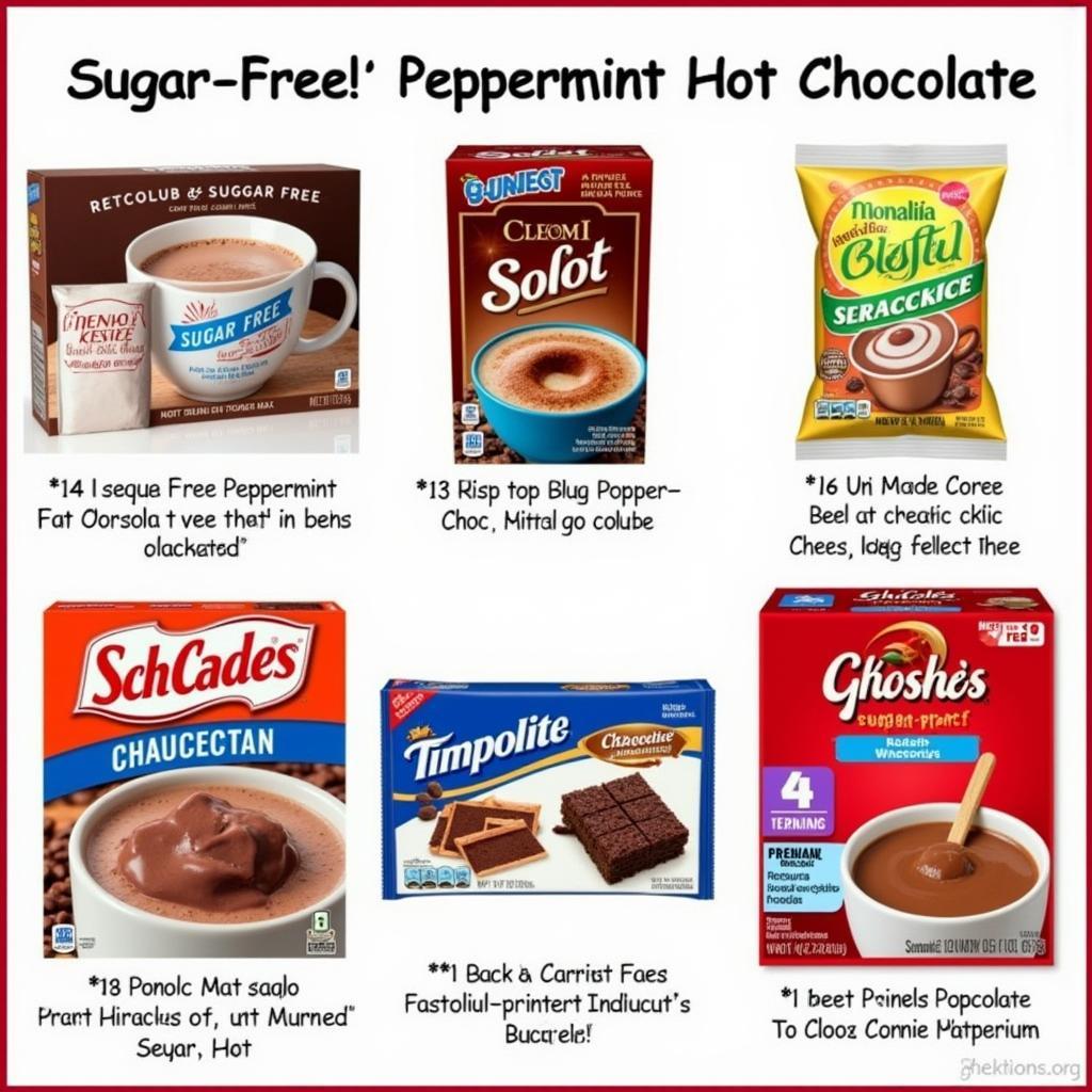 Sugar-Free Peppermint Hot Chocolate Options