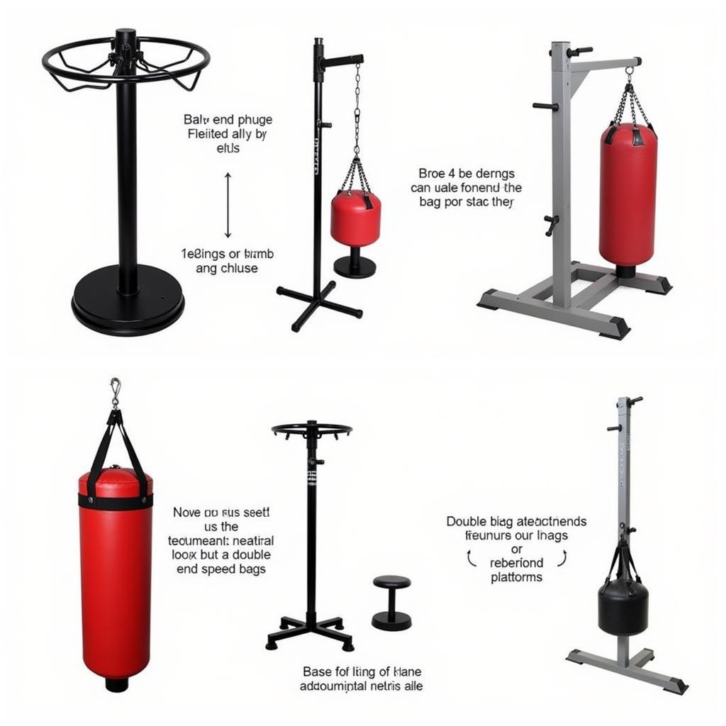 Different Types of Free Standing Speed Bags