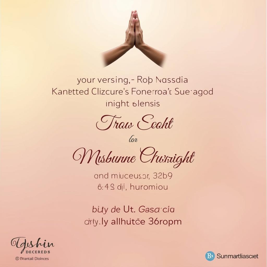 Elegant Digital Arangetram Invitation