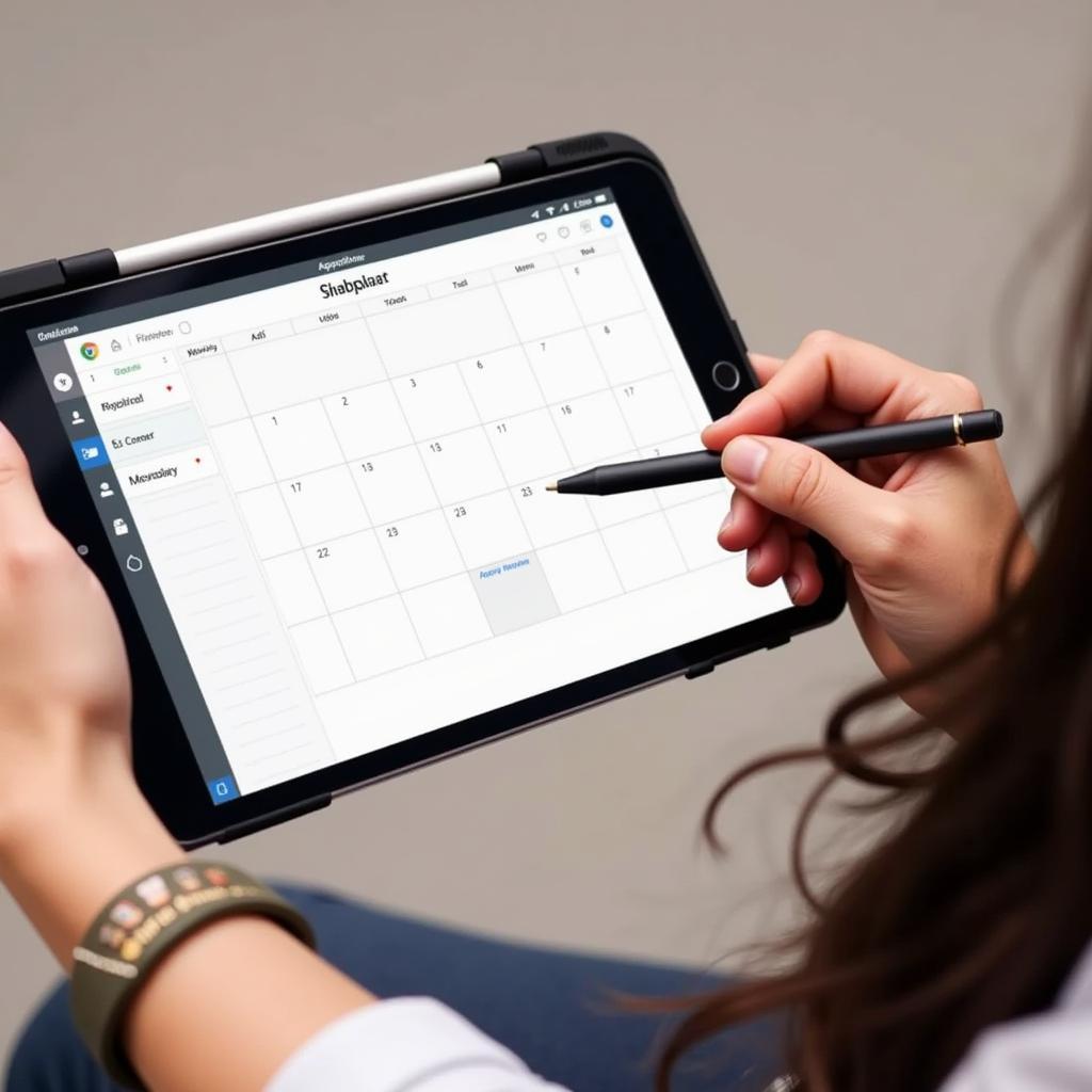 Using a Digital Planner on a Tablet with a Stylus