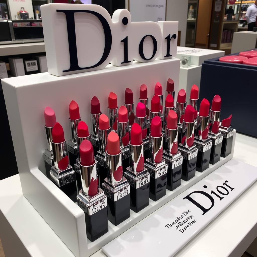 Dior Lipstick Display