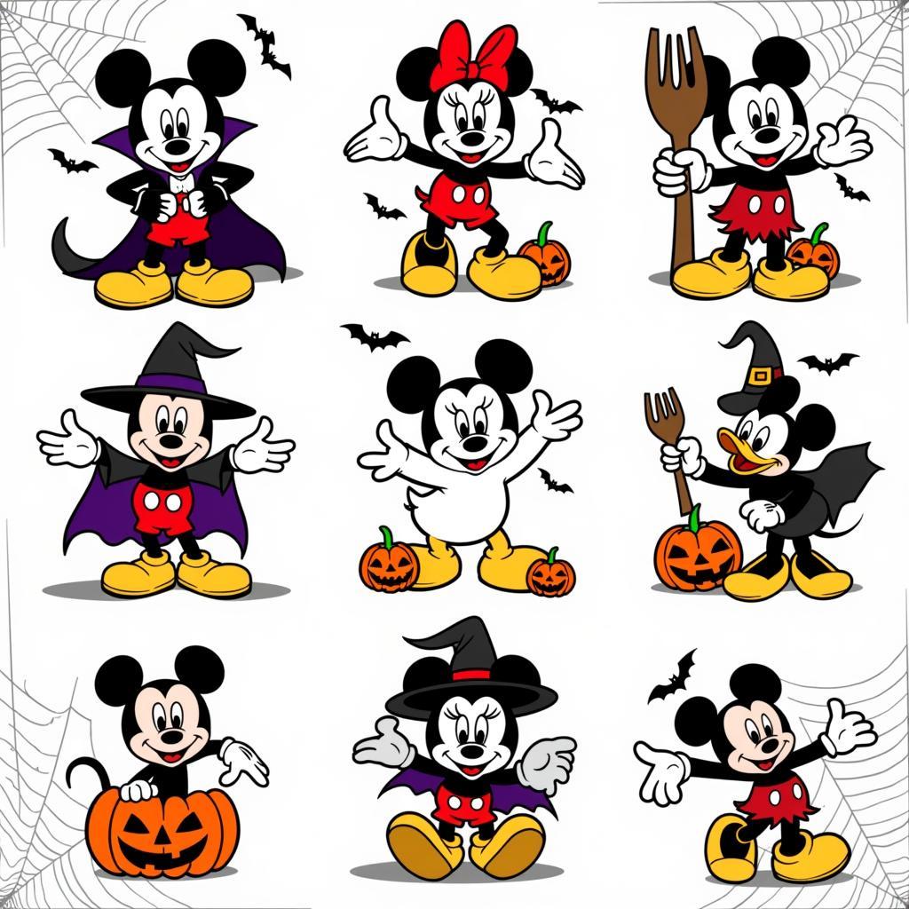 Free Disney Halloween SVG Designs