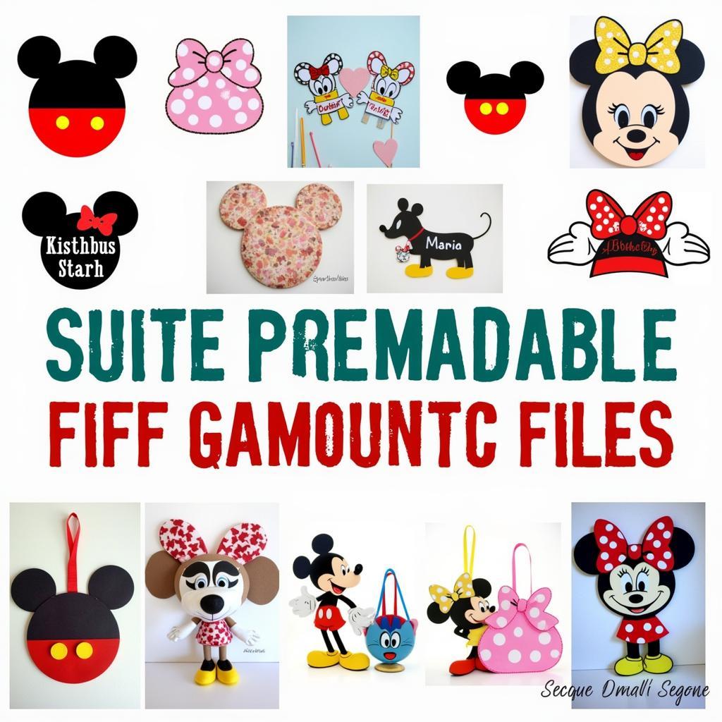 Disney-Themed Crafts Made with Free SVGs