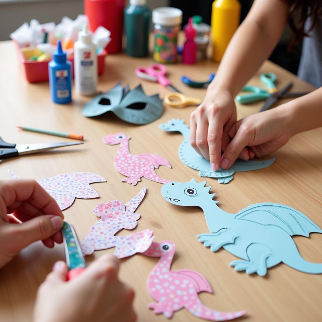 DIY Dragon Party Crafts