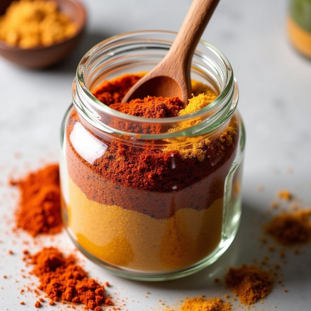 Homemade Taco Seasoning in a Jar